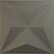 Ekena Millwork 11 7/8in. W x 11 7/8in. H Kent EnduraWall Decorative 3D Wall Panel Covers 0.98 Sq. Ft. WP12X12KEISG - alternate 1